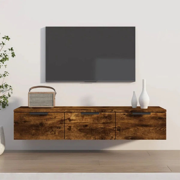 Remi Floating TV Unit for TVs up to 50" Smoked Oak Floating TV