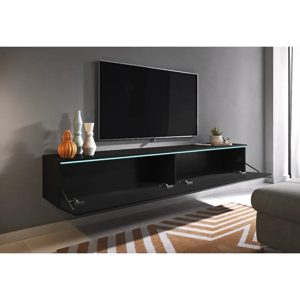 Ultimo Floating TV Unit Black Floating TV Units Floating TV Units