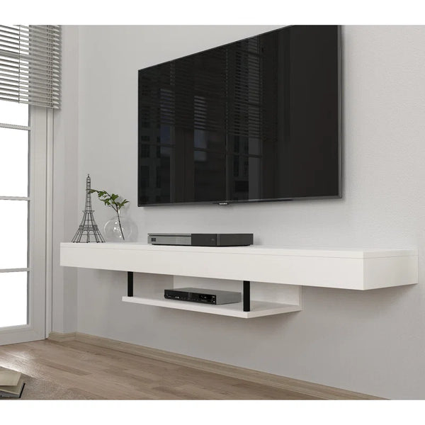 Tate Floating TV Unit for TVs up to 65" White Floating TV Units
