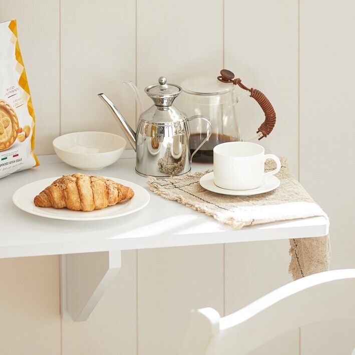 Lelarni Floating Wall Desk - White