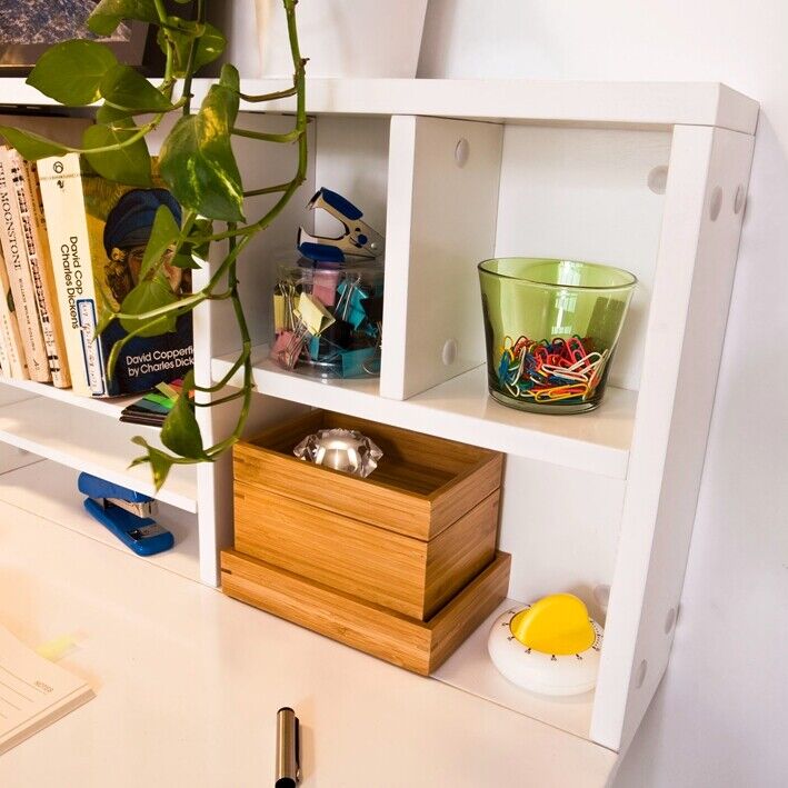 Sara Floating Desk - White