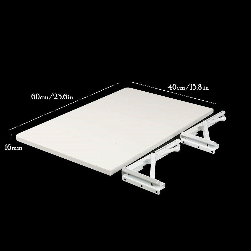 Hibner Floating Desk - White