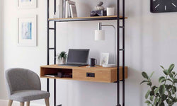 Korrie Floating Desk - Walnut