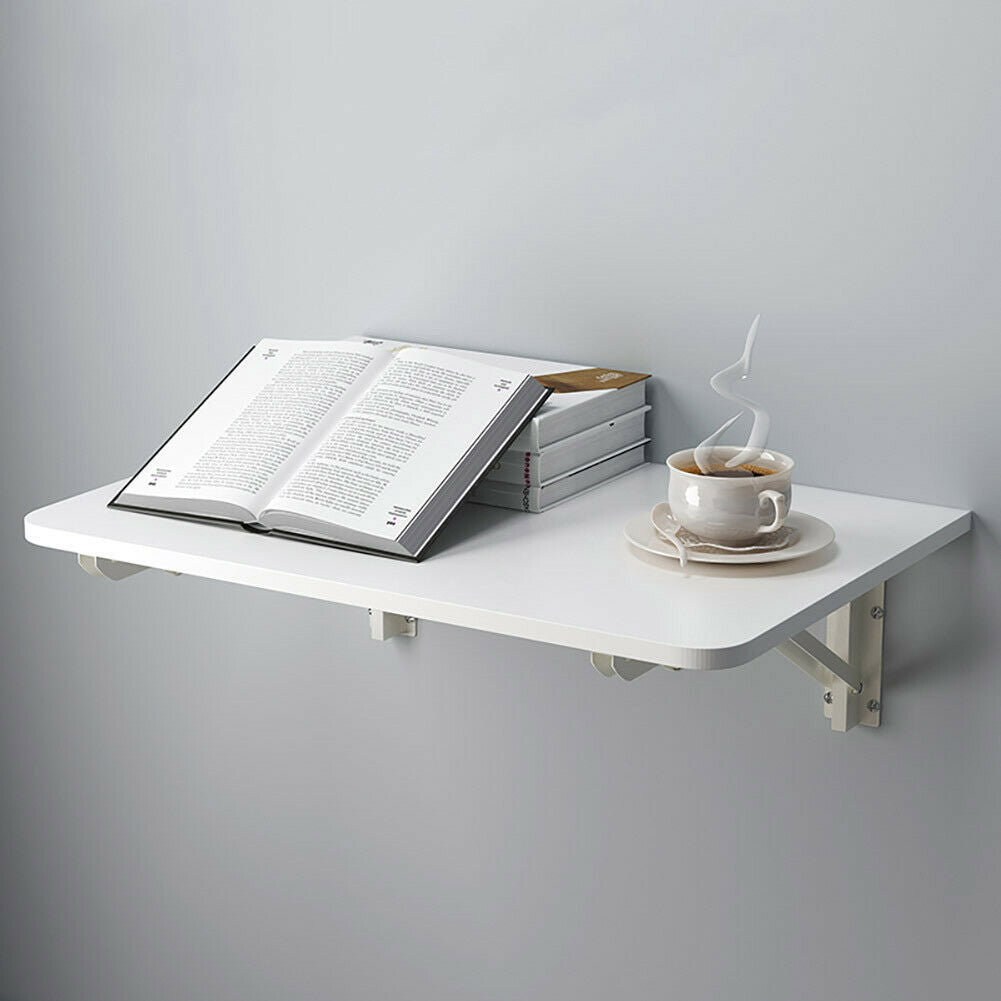 Zaidy Floating Desk - White