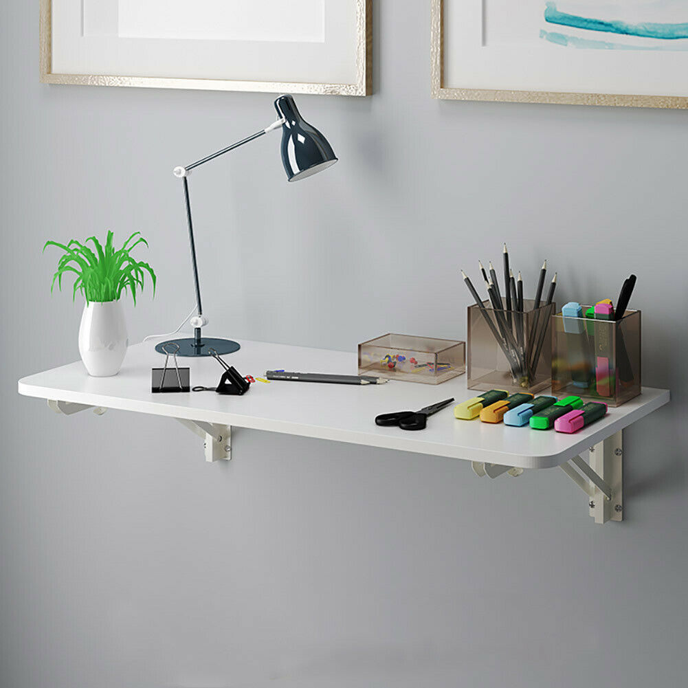 Zaidy Floating Desk - White