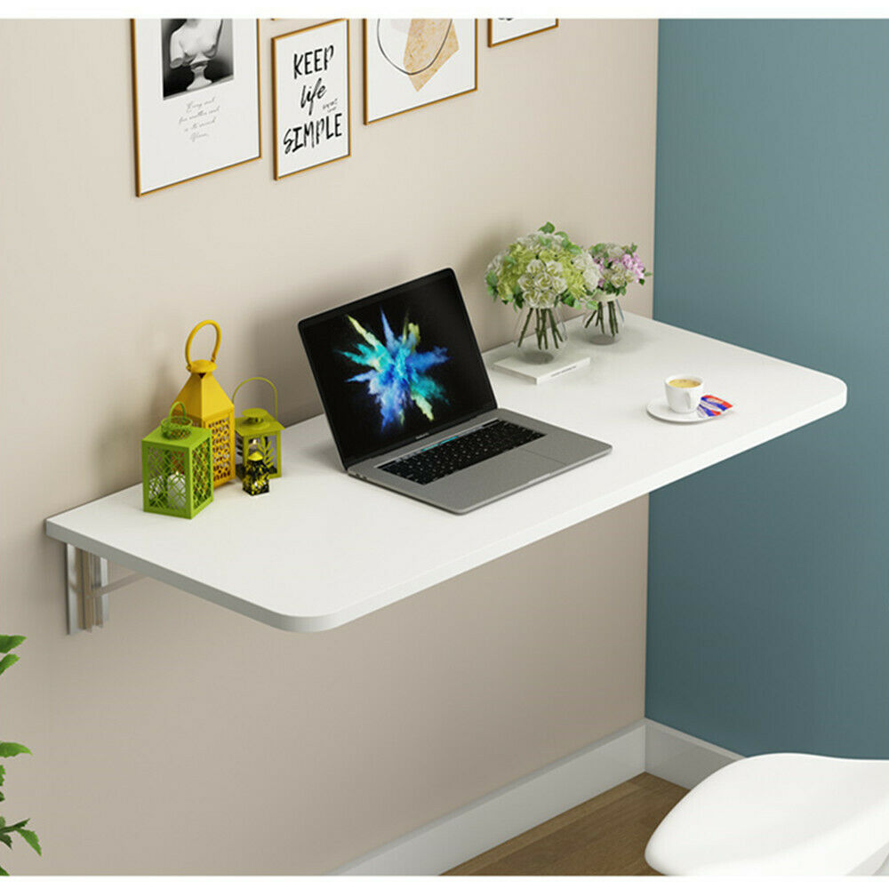 Hibner Floating Desk - White