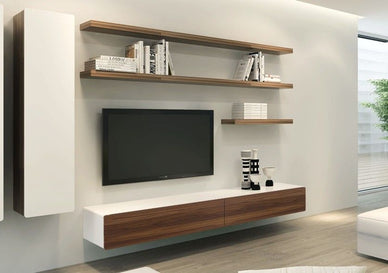 tv floating shelf unit
