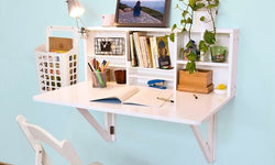 Sara Floating Desk - White