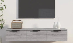 Remi Floating TV Unit for TVs up to 50" - Grey Sonoma