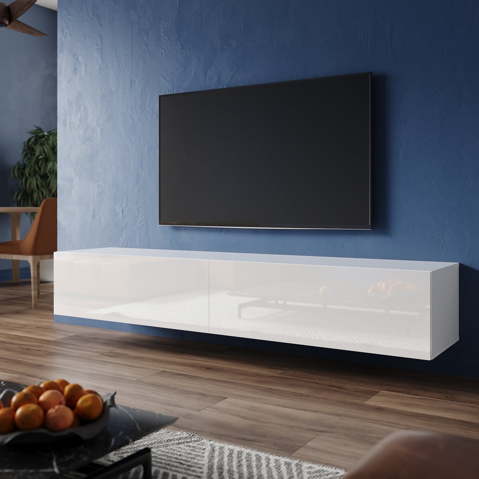 Floating Box Unit Jusko Floating TV Unit for TVs up to 65