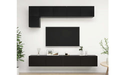 Vianna Entertainment TV Wall Unit for TVs up to 46"  - Black
