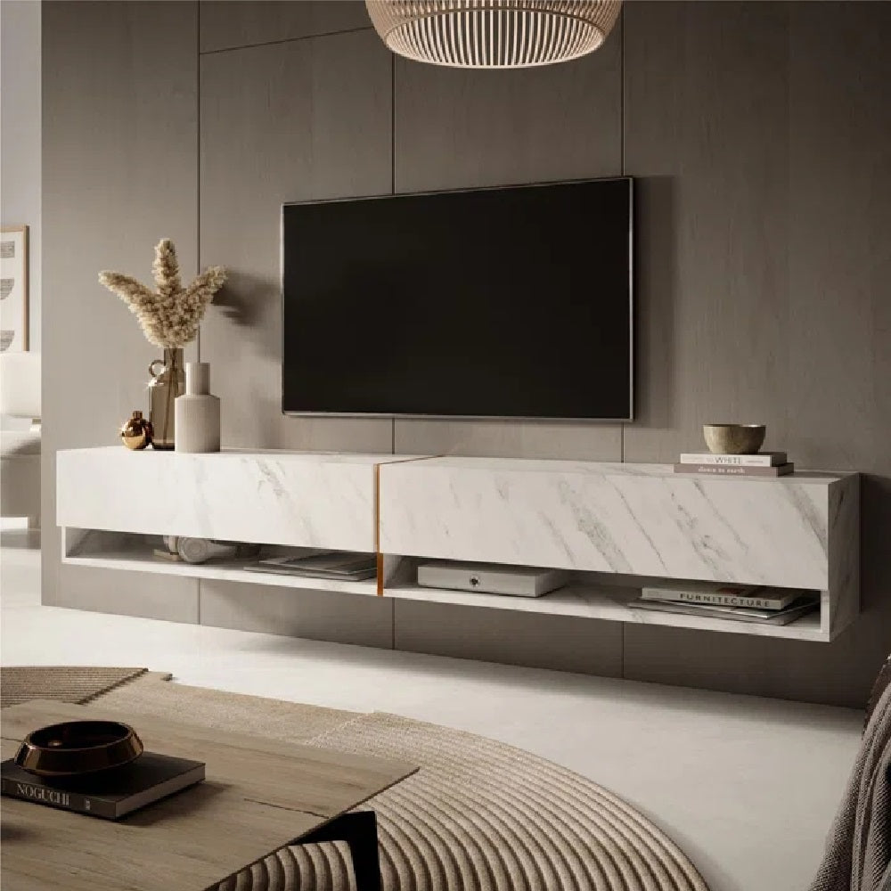 Aspen Floating TV Unit for TVs up to 88