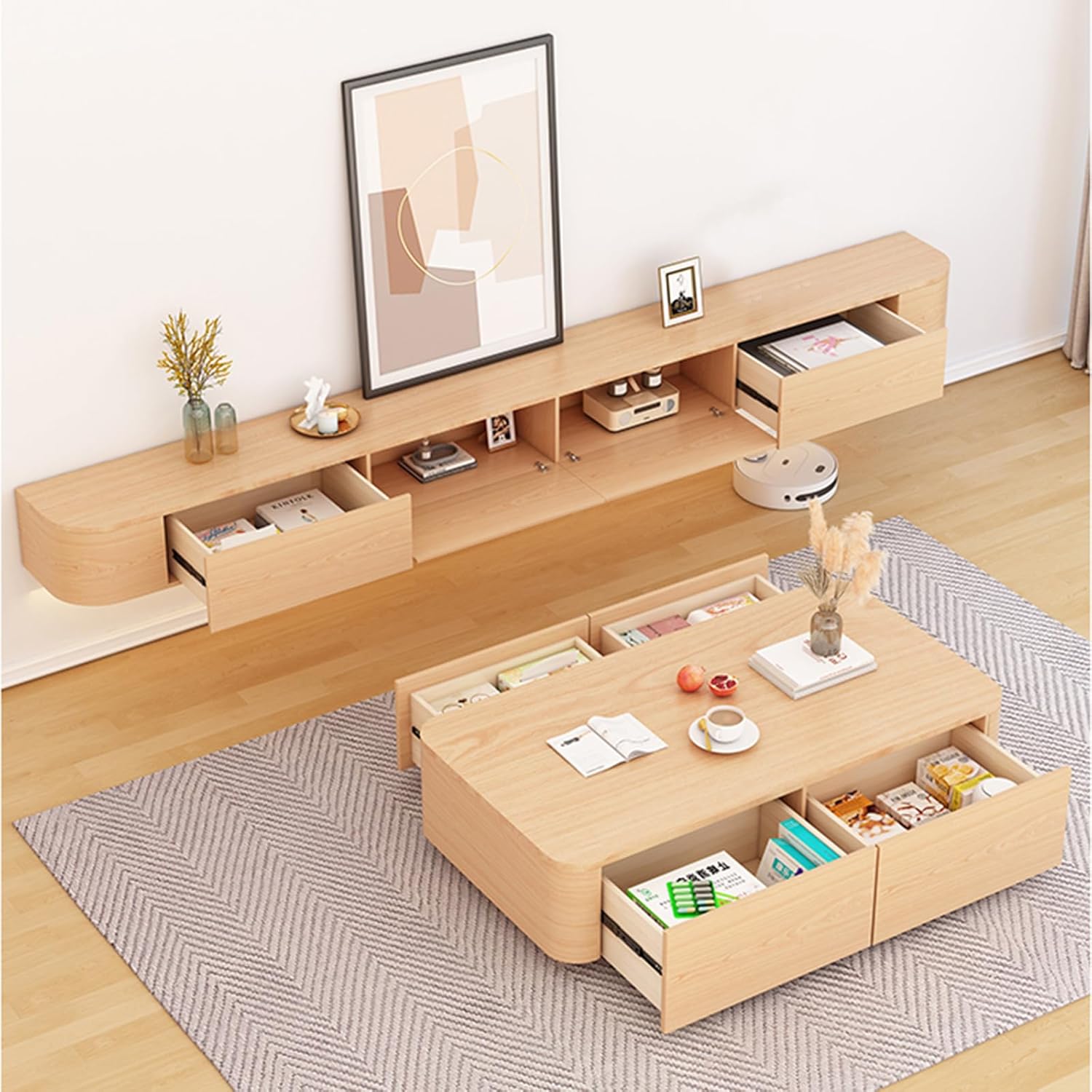 Holden Floating TV Unit for TVs up to 65