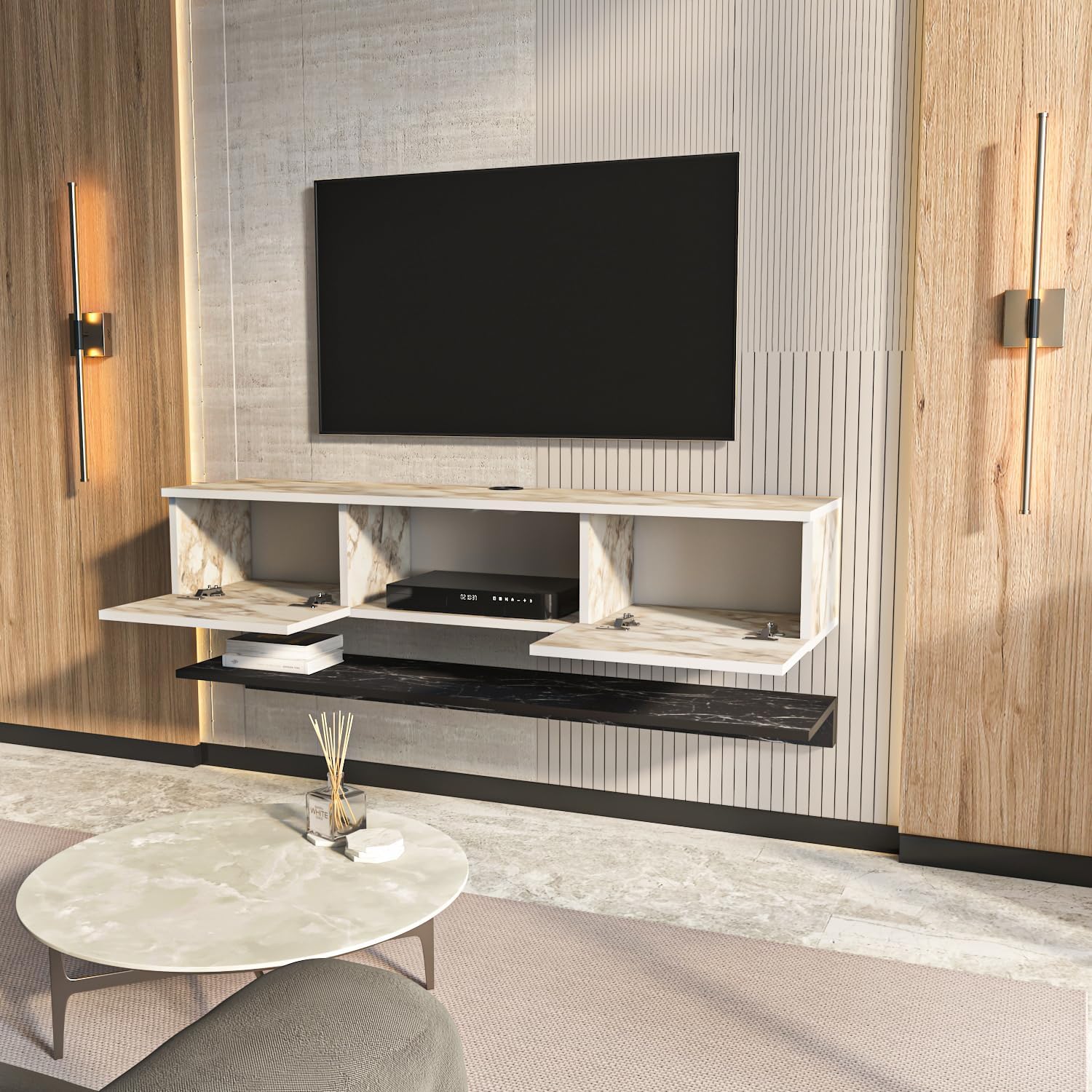 Damir Floating TV Unit for TVs up to 65
