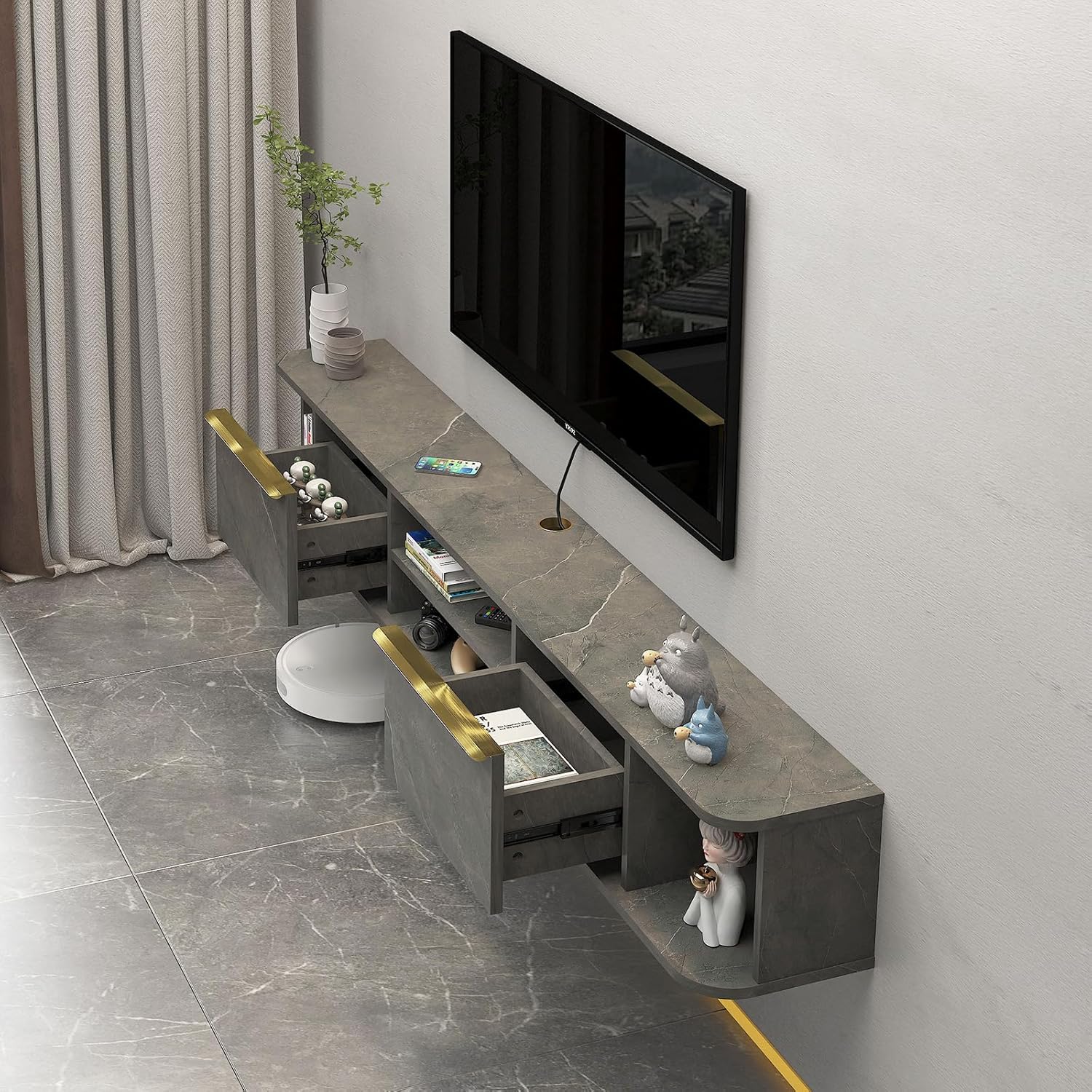 Piper Floating TV Unit for TVs up to 88