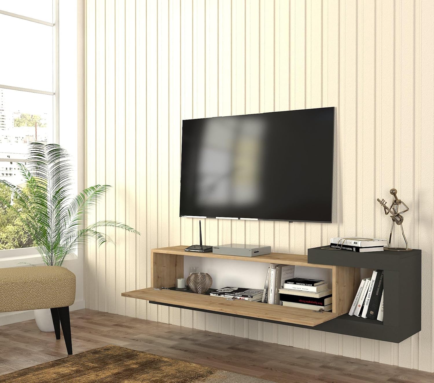 Dunbar Floating TV Unit for TVs up to 65