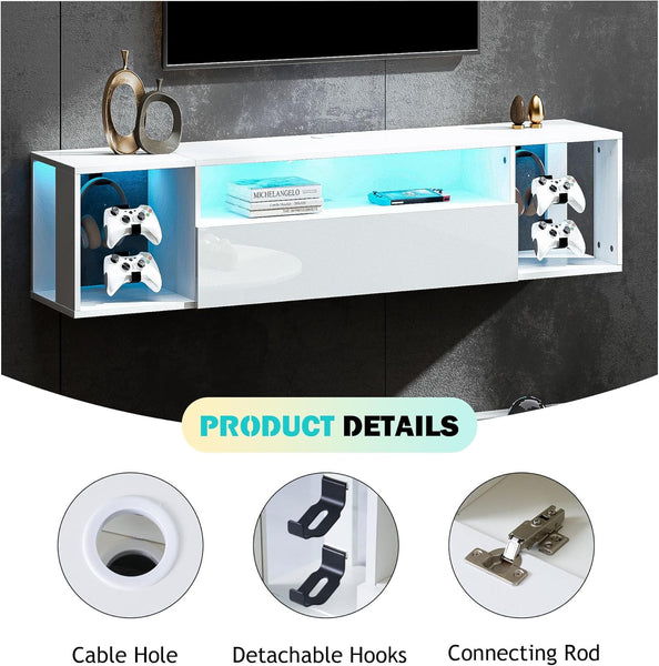 Samara Floating TV Unit for TVs up to 65