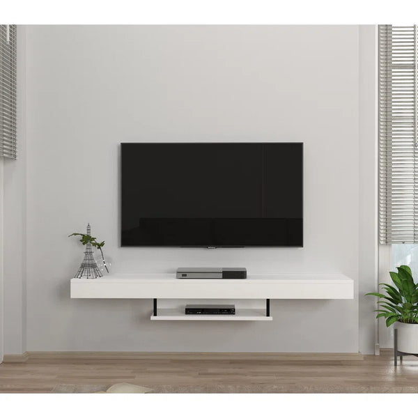 Tate Floating TV Unit for TVs up to 65" White Floating TV Units