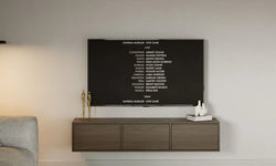 Shirel Floating TV Console for TV's up to 65'' - Walnut