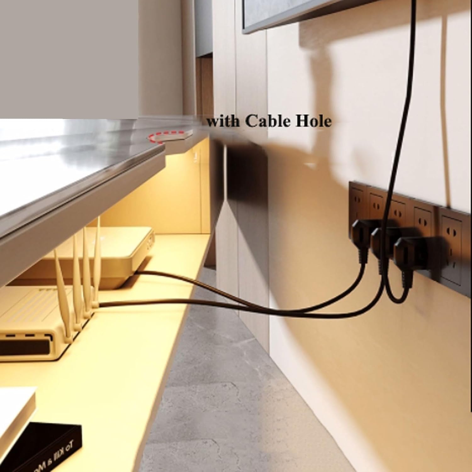 Fallon Floating TV Unit for TVs up to 88