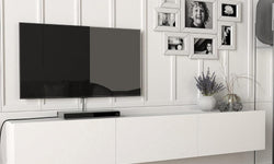 Jazz Floating TV Cabinet for TVs up to 75'' - White