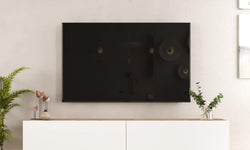 Louie 180cm Floating TV unit for TVs up to 75'' - Rustic Oak / White