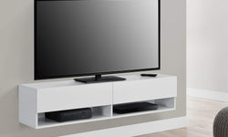 Morgan Floating TV Unit for TVs up to 50'' - White