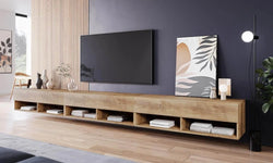 Sienna TV Console for TVs up to 88" - Chestnut