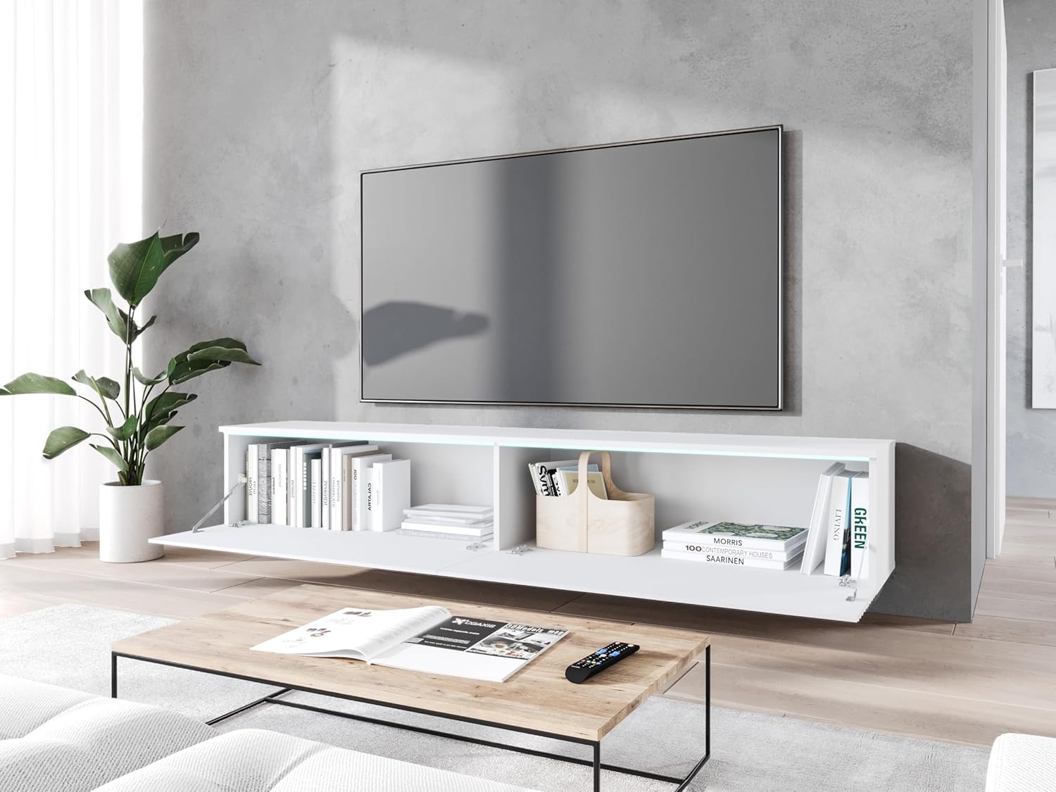 Rivo Floating TV Unit for TVs up to 75