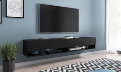 Marco Floating TV Unit for TVs up to 75" - Black