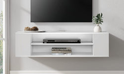 Gilmar Floating TV Unit for TVs up to 46" - White