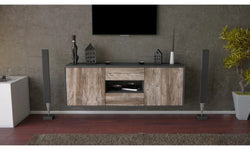 Ira Floating TV Unit for TVs up to 60" - Light Brown