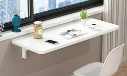 Hibner Floating Desk - White