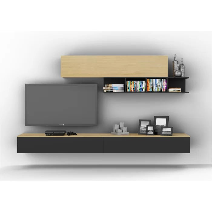 Vallee Entertainment TV Wall Unit for TVs up to 70