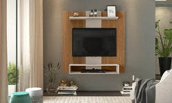 Axel Floating TV Unit for TVs up to 55" - Oak & Grey