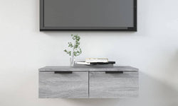 Remi Floating TV Unit for TVs up to 46" - Grey Sonoma