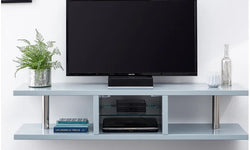 Ercie Floating TV Unit for TVs up to 65" - Grey