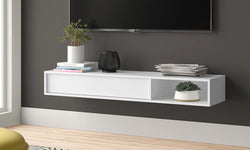 Whitley Floating TV Unit for TVs up to 50" - White