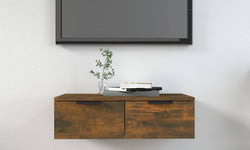 Remi Floating TV Unit for TVs up to 46" - Smoked Oak