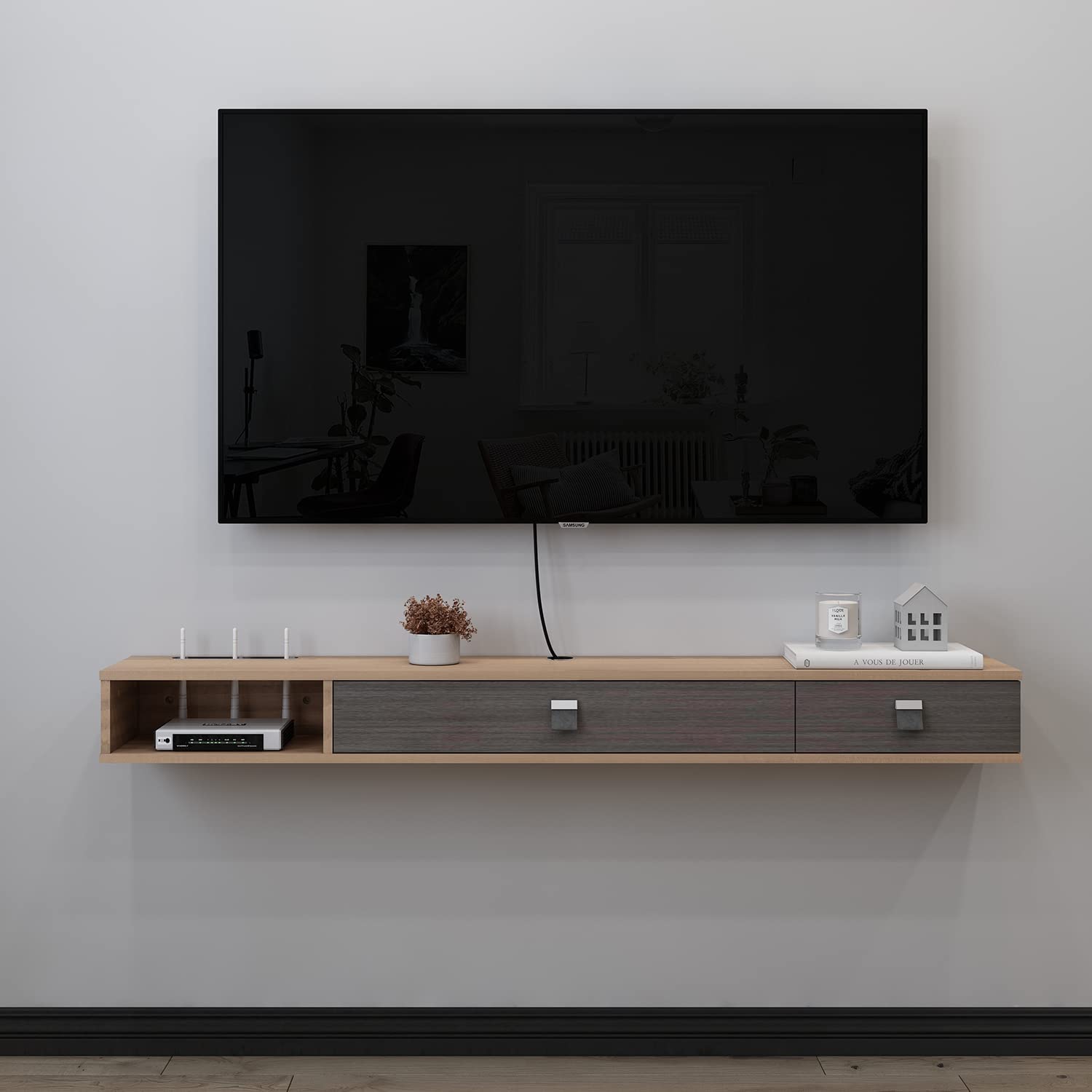 Ayea Floating TV Unit for TVs up to 65