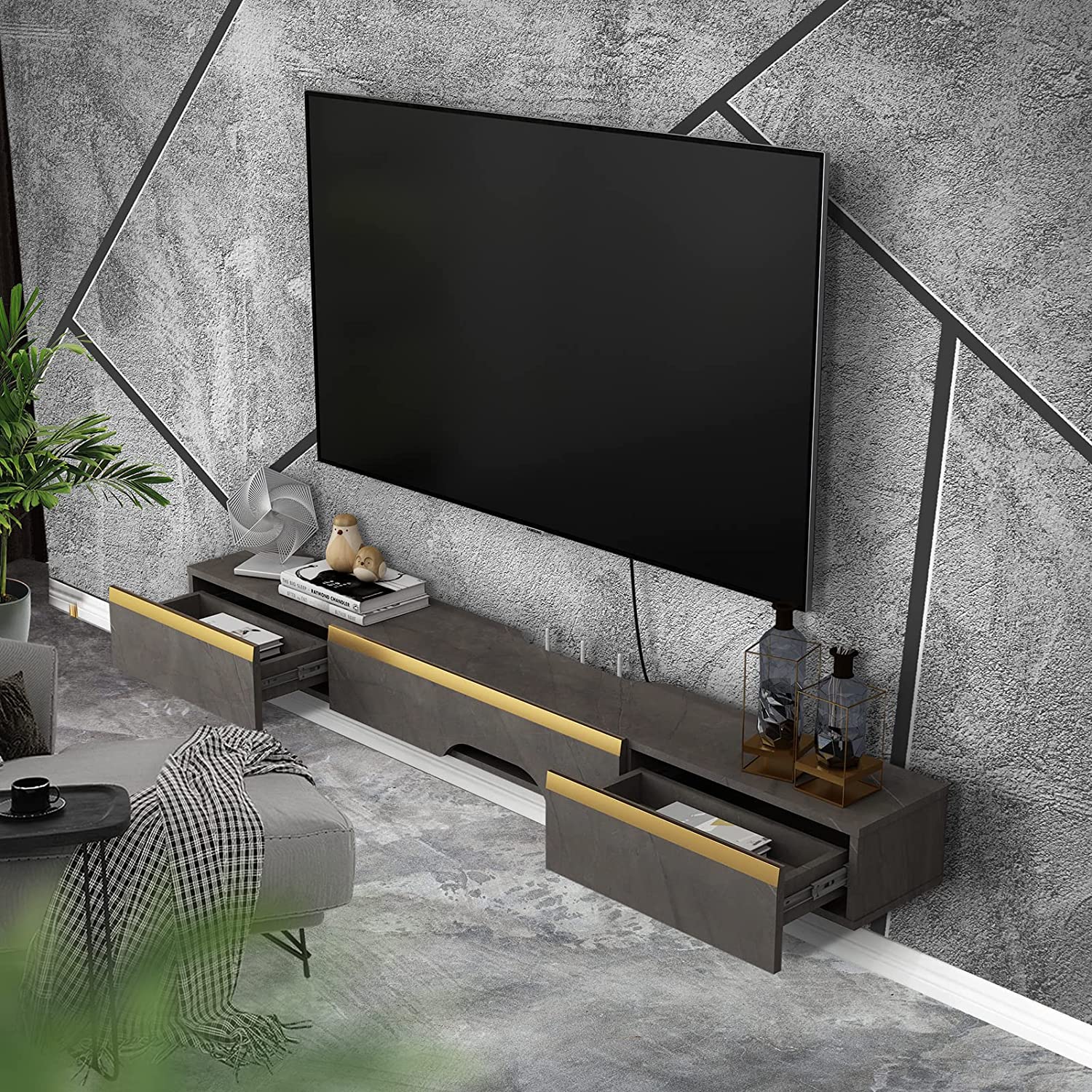 Blake Floating TV Unit for TVs up to 75