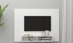 Hort Floating TV Unit for TVs up to 60" - White