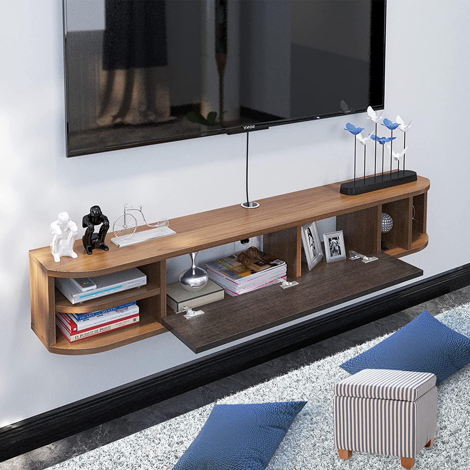 Lambeth Floating TV Unit for TVs up to 55